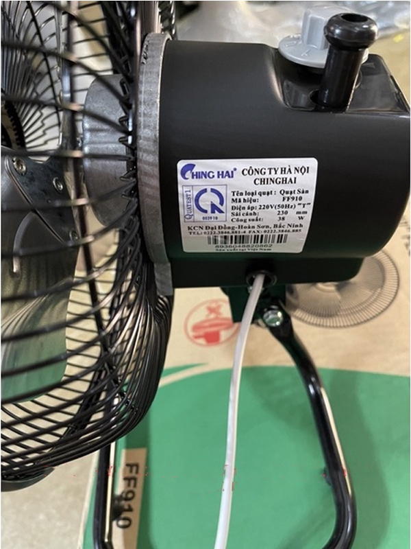 Quạt sàn chân quỳ Ching Hai FF910