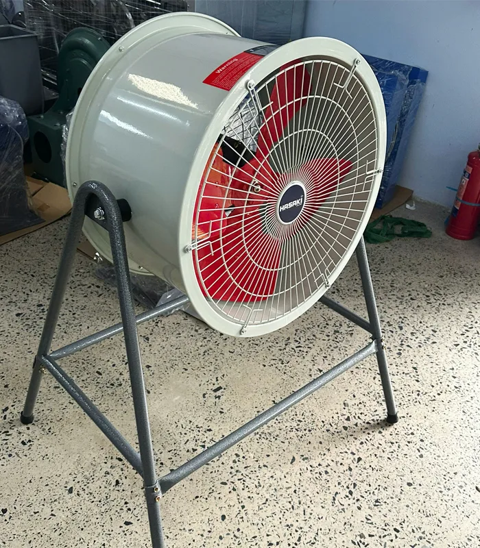 Quạt thổi hướng trục Hasaki HH-HFG35 (Có chân)