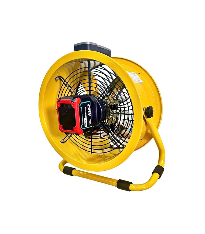 Quạt thổi sàn dùng pin Omysu STF300