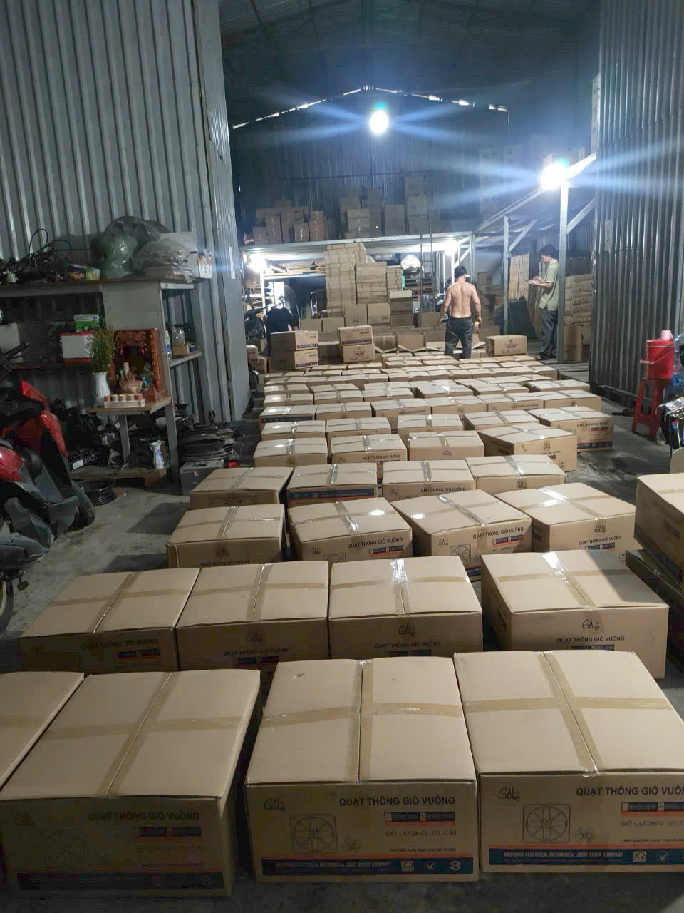 Quạt Thông Gió Công Nghiệp Vuông Gale RF 40