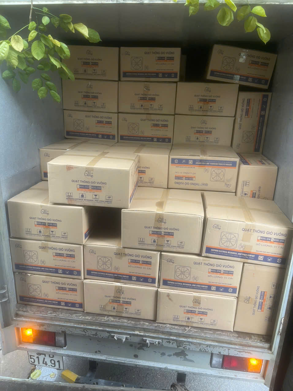 Quạt Thông Gió Công Nghiệp Vuông Gale RF 40