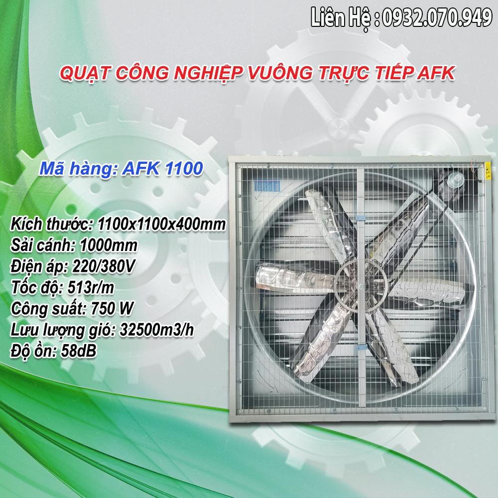 Quạt thông gió nhà xưởng AFan AFK1100