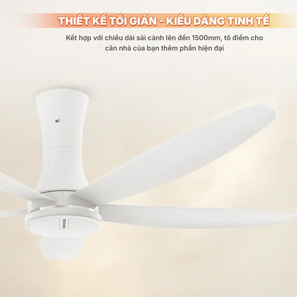 Quạt trần 5 cánh Nanoco NCF6051-W