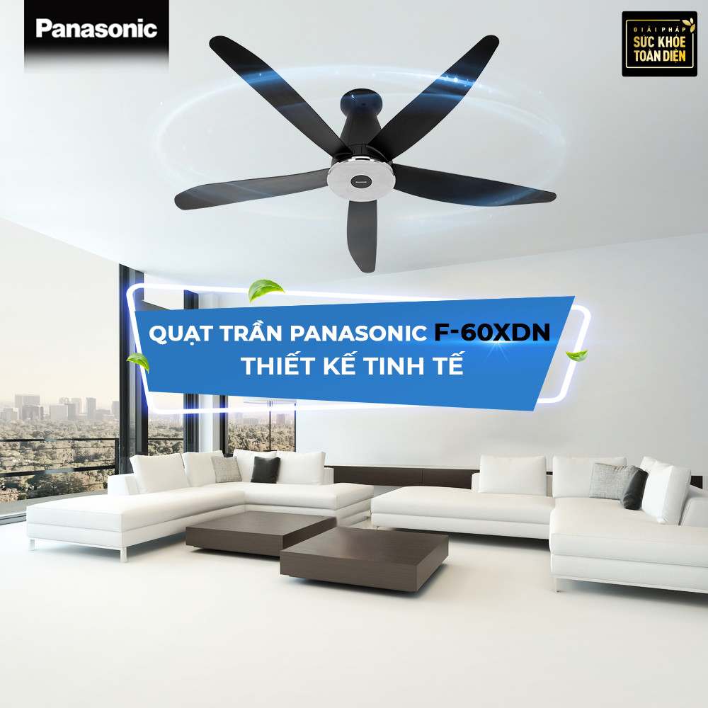 Quạt trần 5 cánh Panasonic F-60XDN