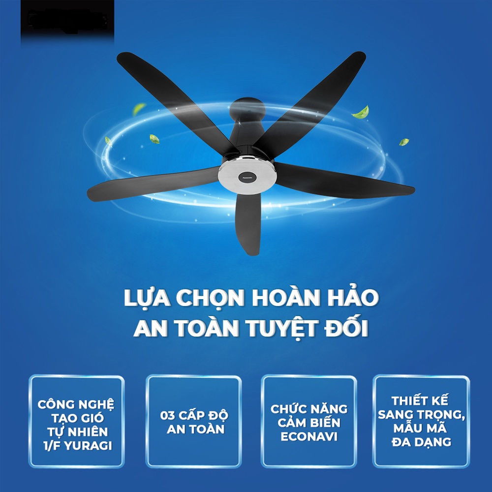 Quạt trần 5 cánh Panasonic F-60XDN