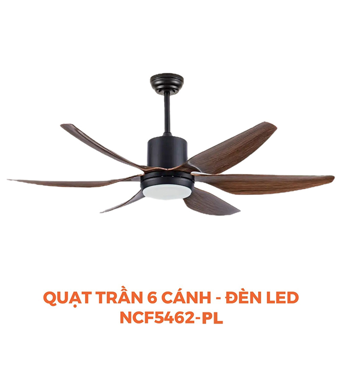 Quạt trần 6 cánh Nanoco NCF5462