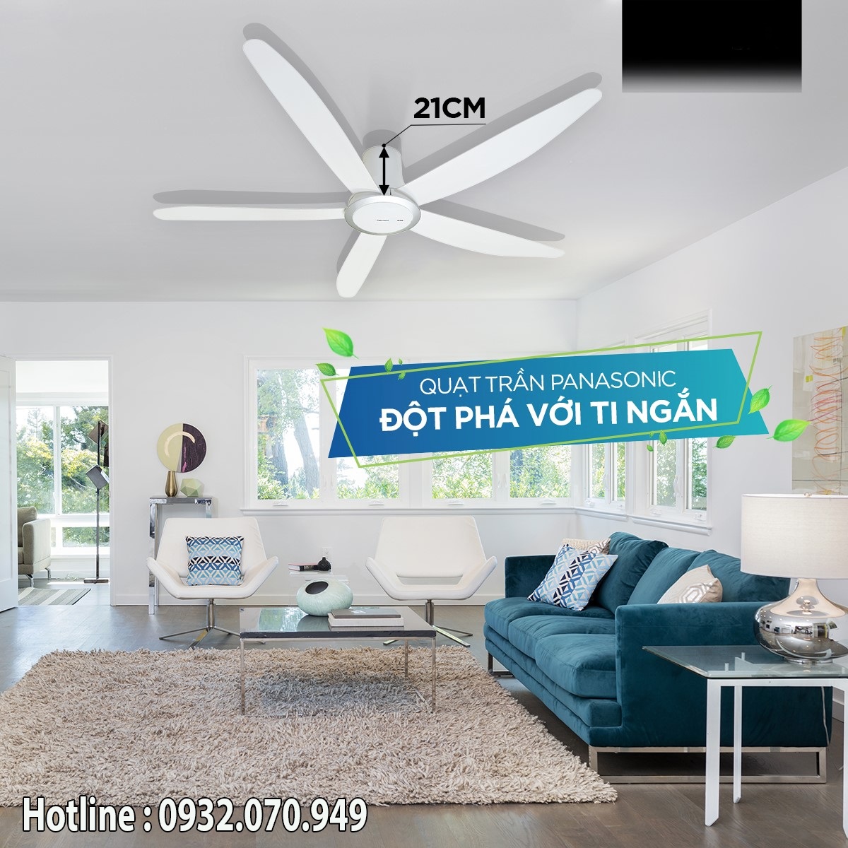 Quạt trần Panasonic F-60TDN