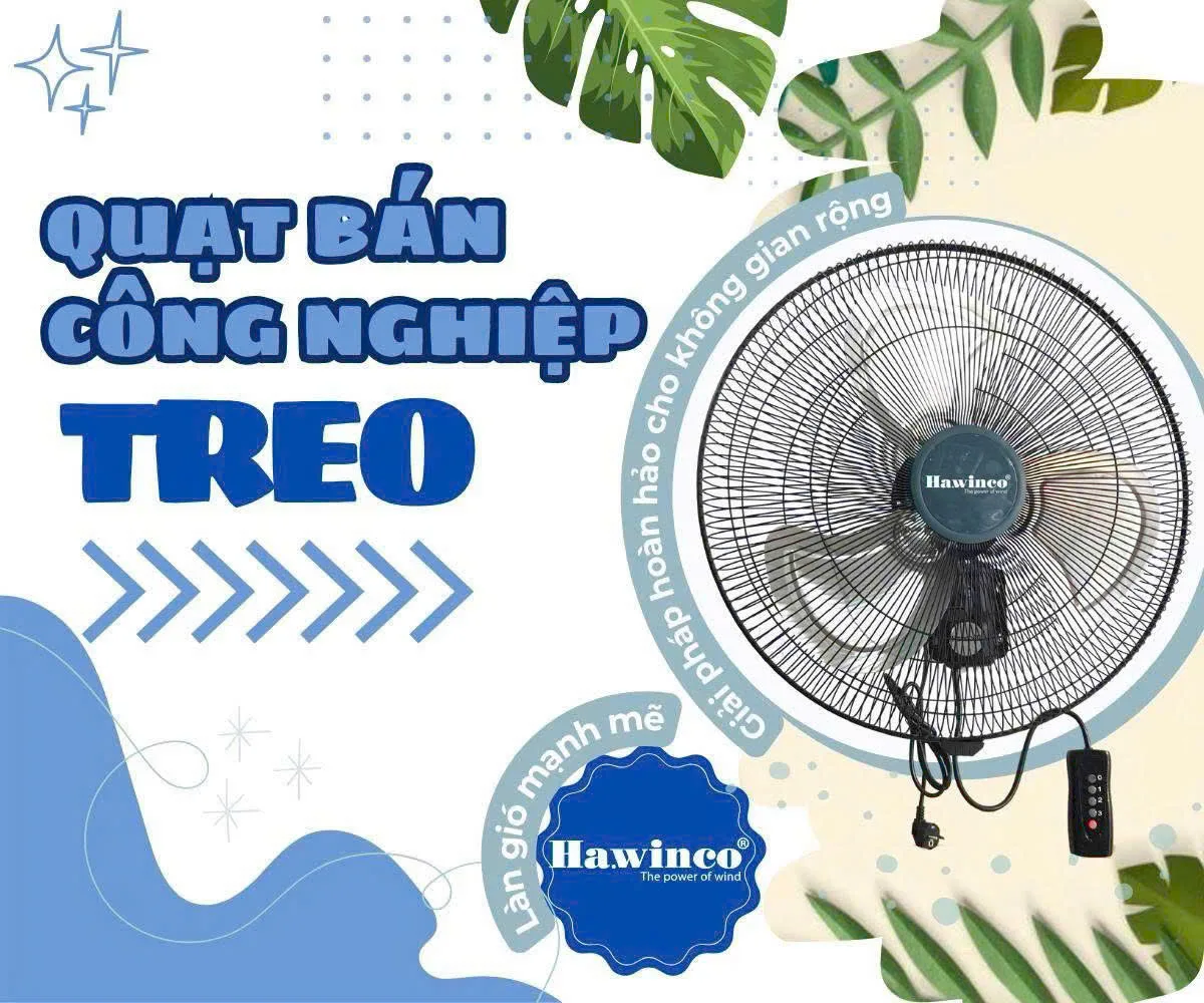 Quạt treo công nghiệp Ha.winco HW20-50SM