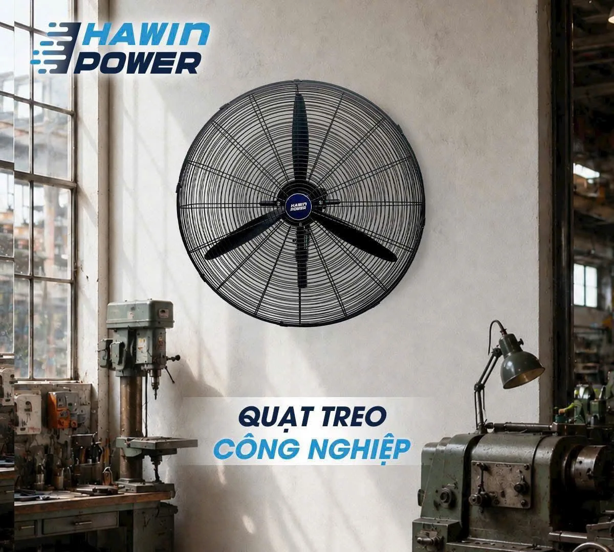 Quạt treo công nghiệp Hawin Power HH-HWT500