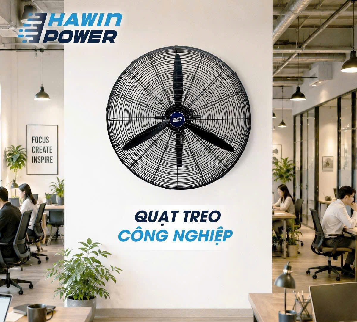 Quạt treo công nghiệp Hawin Power HH-HWT750