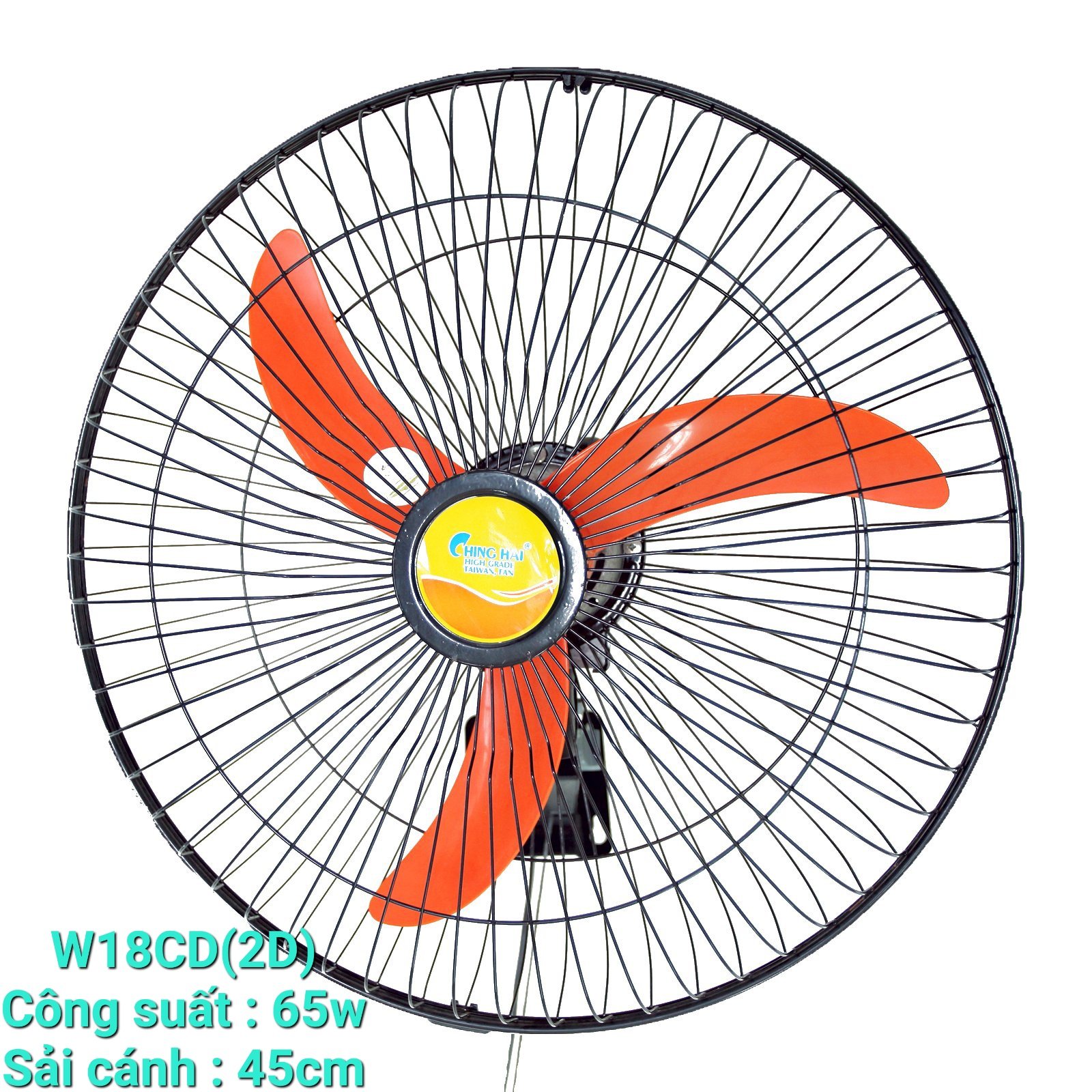 QUẠT TREO TƯỜNG CHINGHAI W18 CĐ