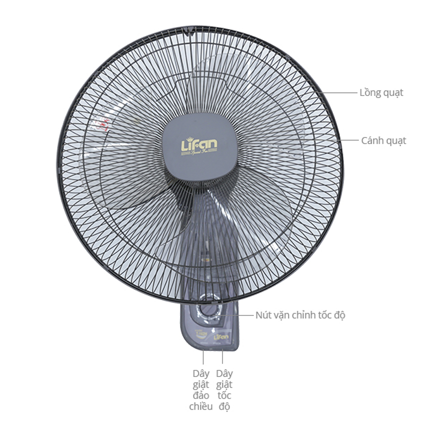 Quạt treo tường Lifan T-162H