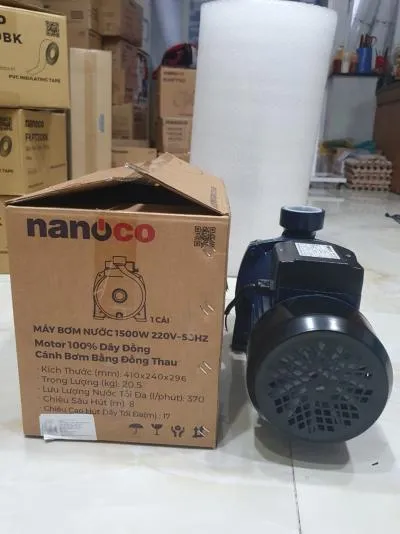 Máy bơm nước ly tâm Nanoco NHF1500