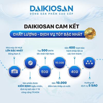 Máy lọc nước Daikiosan DR H nóng nguội lạnh DN302