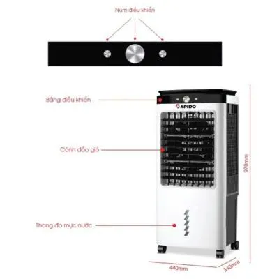 Quạt điều hòa không khí Rapido 6000M