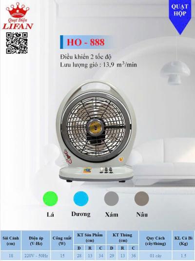Quạt hộp Lifan HO-888