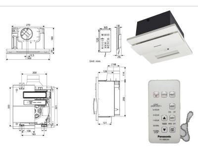 Quạt Hút Âm Trần Panasonic FV-30BG3