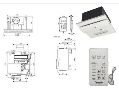 Quạt Hút Âm Trần Panasonic FV-30BG3
