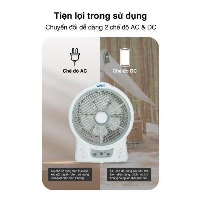 Quạt sạc AC ARF03D106