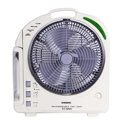 Quạt sạc Kentom KT9100 (2 bình)