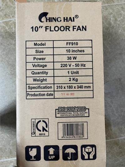 Quạt sàn chân quỳ Ching Hai FF910