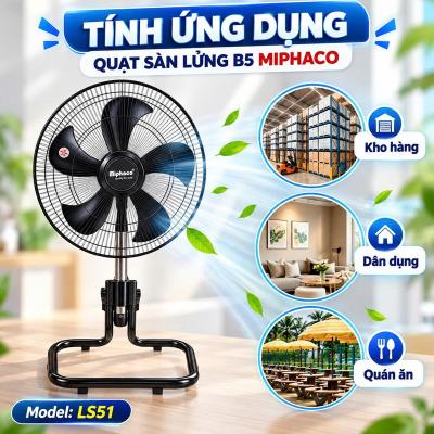 Quạt sàn công nghiệp Miphaco LS51