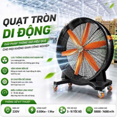 Quạt thổi công nghiệp di động Efan EF-1750