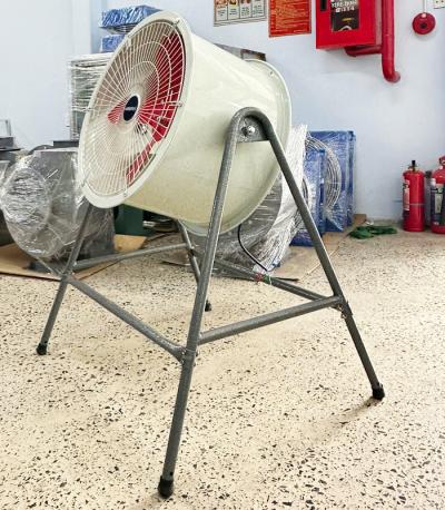 Quạt thổi hướng trục Hasaki HH-HFG40 (Có chân)