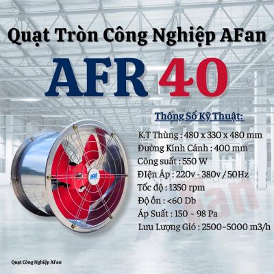 Quạt thông gió khung tròn AFan AFR 40