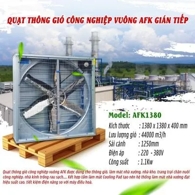 Quạt thông gió nhà xưởng AFan AFK1380