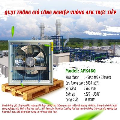 Quạt thông gió nhà xưởng AFan AFK480