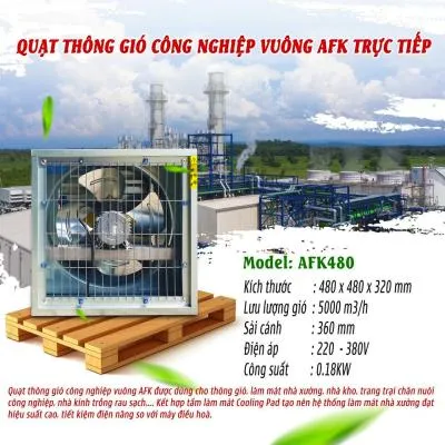 Quạt thông gió nhà xưởng AFan AFK480