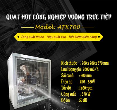 Quạt thông gió nhà xưởng AFan AFK700