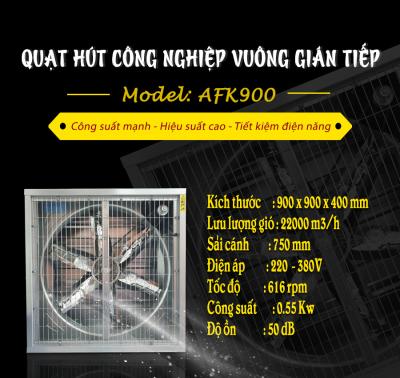 Quạt thông gió nhà xưởng AFan AFK900