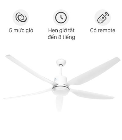 Quạt trần AC 5 cánh ACF03D665