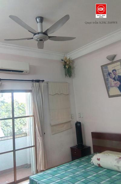 Quạt trần KDK Z60WS (có điều khiển)