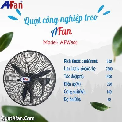 Quạt treo công nghiệp AFan AFW-500