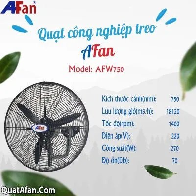 Quạt treo công nghiệp AFan AFW-750