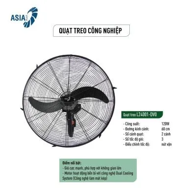 Quạt Treo Công Nghiệp Asia L24001