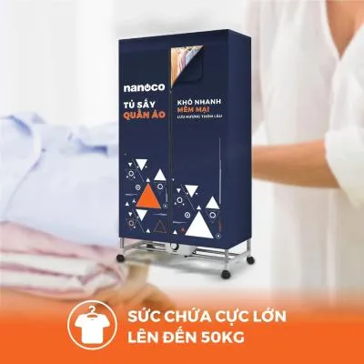 Tủ sấy quần áo Nanoco NCD2207