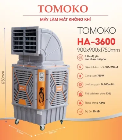 Máy làm mát Tomoko HA-3600