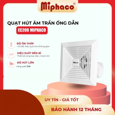 Quạt hút âm trần Miphaco EC-200