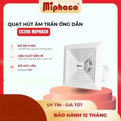 Quạt hút âm trần Miphaco EC-200