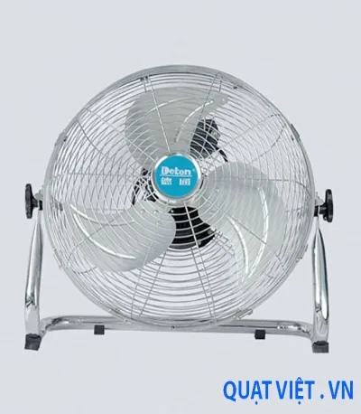 Quạt sàn công nghiệp Deton xi mạ inox FED-50G
