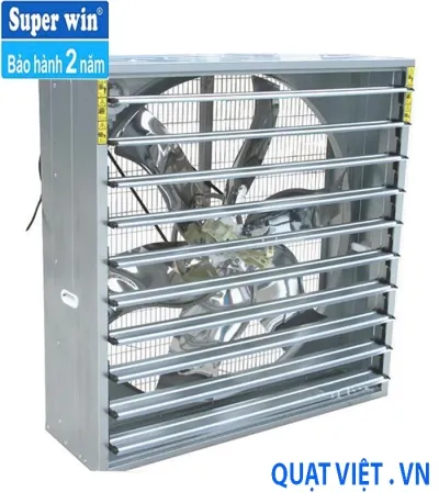 Quạt Thông Gió Vuông Cánh Inox Super Win SPW 1220