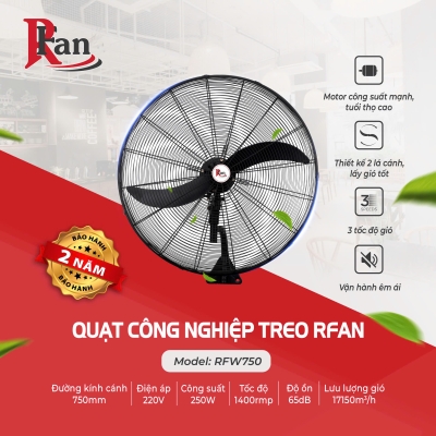 Quạt treo công nghiệp RFan RFW-750