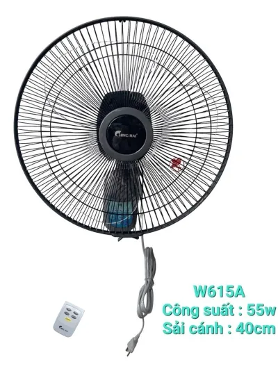 Quạt Treo Tường Ching hai W615A (có điều khiển)